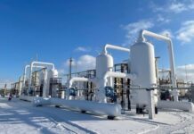 Запасы газа в Европе опустились ниже 40%