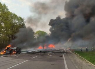 27 погибших: в Ровенской области произошло смертельное ДТП с участием маршрутки и бензовоза