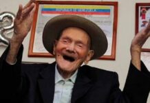 Склянку самогону пив щодня: найстаріший у світі чоловік помер, не доживши два місяці до 115-річчя (фото)