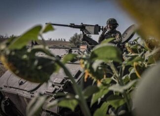 Карта боевых действий в Украине 23 сентября