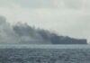 В Черном море в Одесской области горело судно: подробности от ВМС ВС Украины